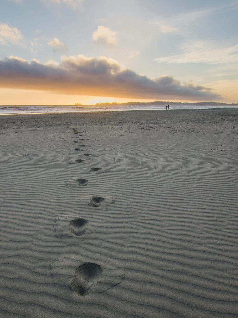 beach walk